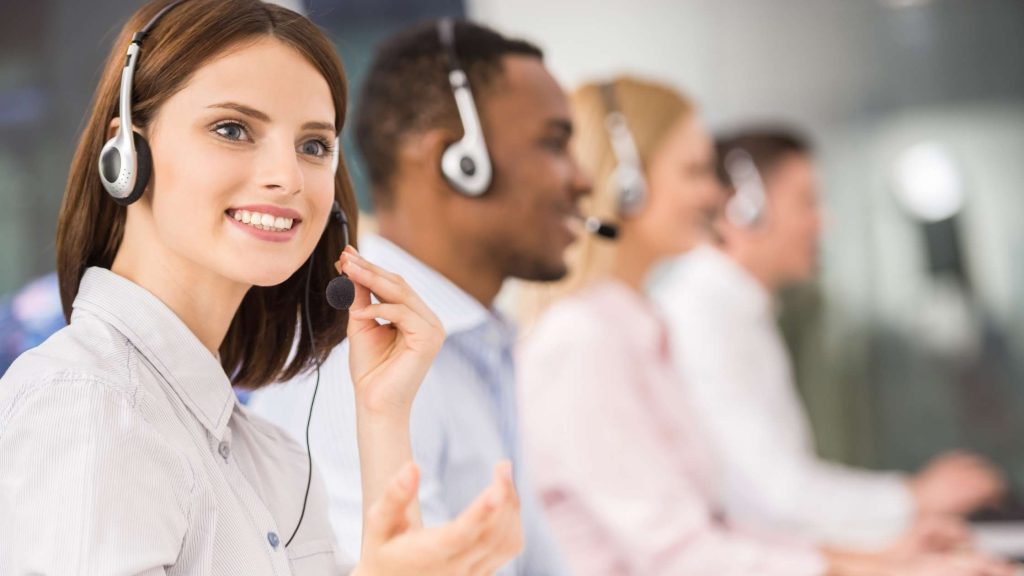What are the Services for outsourcing call centres?